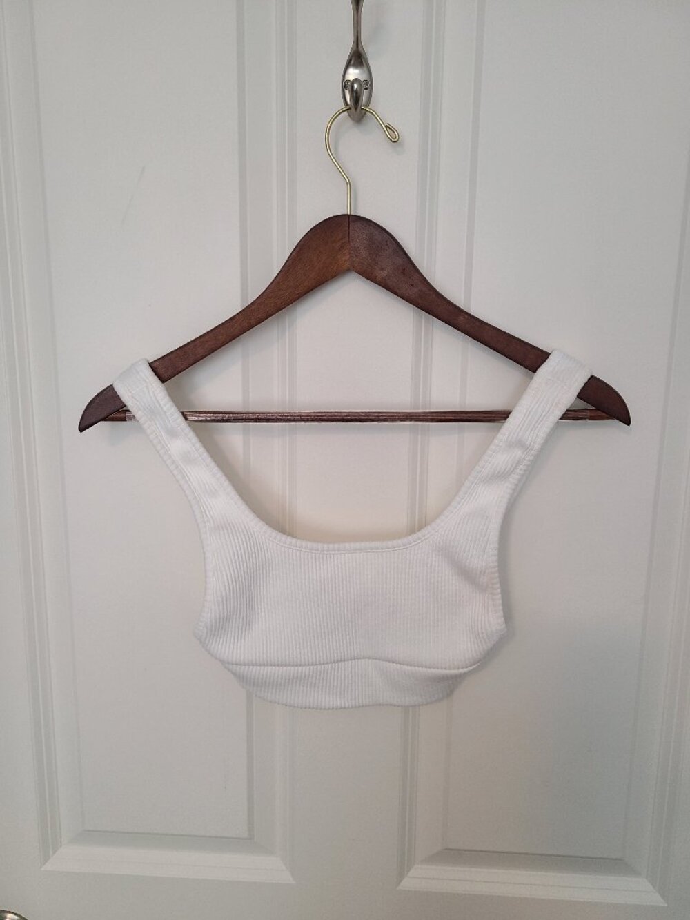 12th Tribe white bra top